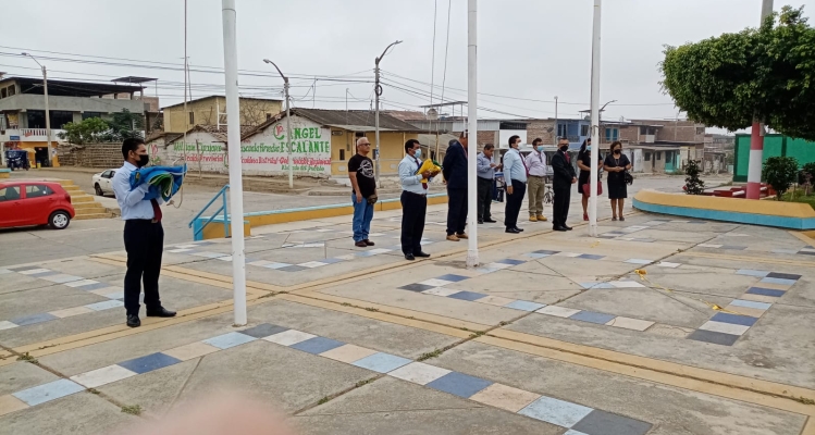 UGEL Tumbes participó de ceremonia en Homenaje al 