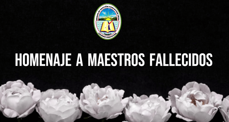 HOMENAJE A MAESTRO FALLECIDOS